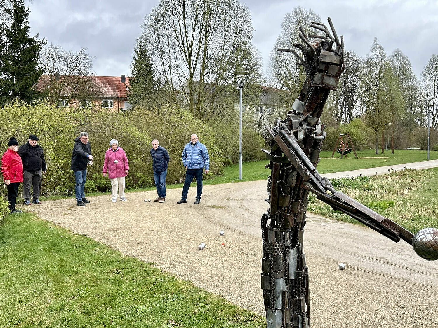 Boule im Fischhofpark